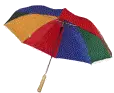 Rainbow Umbrella - De Colores Logo