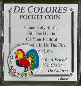 Pocket Coin - De Colores/Rooster