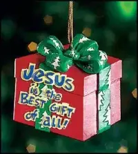 Jesus is the Best Gift Ornament