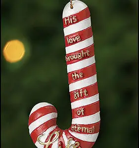 Candy Cane Ornament
