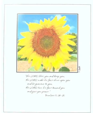 Sunflower-Numbers 6