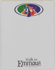 50 Sheet Small Note Pad - Walk to Emmaus Notepad