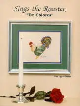 Sings the Rooster - counted cross stitch
