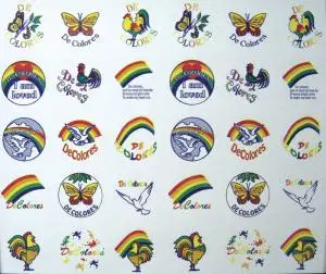 Stickers - Mini De Colores!  Stickers
