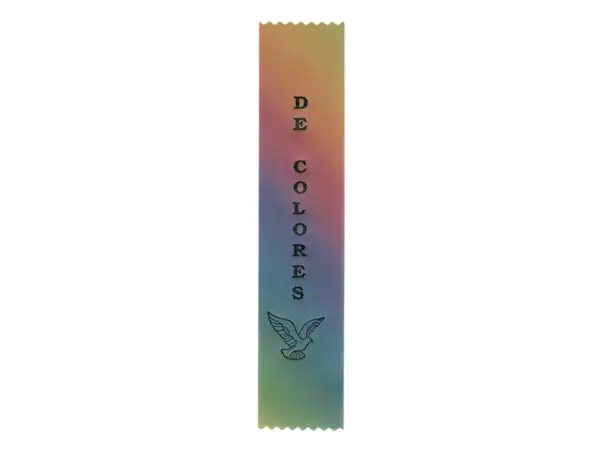 Bookmark - Ribbon De Colores Dove