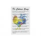 De Colores Song Pocket Card