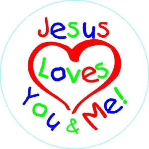 Stickers - Jesus Loves Me