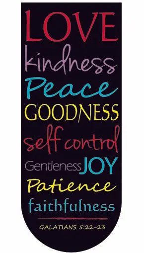 Magnetic Bookmark - Fruit of the Spirit