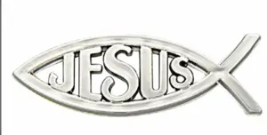 Jesus Ichthus Auto Emblem