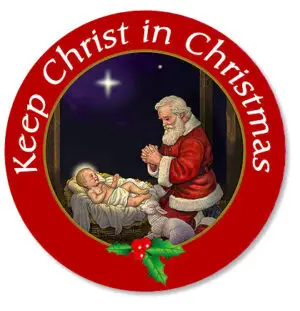Keep Christ in Christmas Magnet