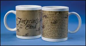 Mug - Footprints Ceramic Mug