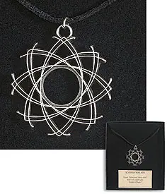 Jewelry: Pewter Pendant, Fisher of Man
