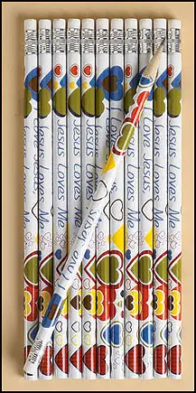 Pencil Pack - Jesus Loves Me
