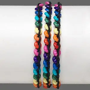 Bracelet - Rainbow Rondelle