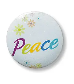 Button (Mini)- Peace