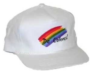Hat - White Cotton Twill Cap