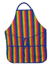 Apron - Rainbow Stripes