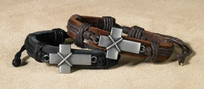 Bold Cross Bracelet