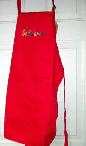 Apron - De Colores Red
